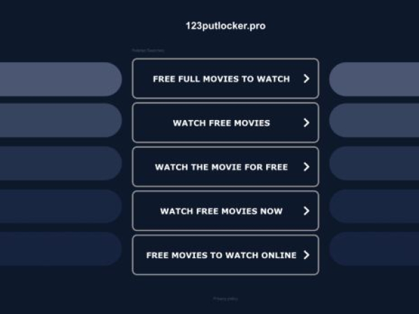 123putlocker.pro