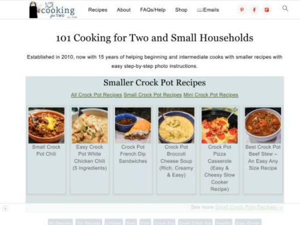 101cookingfortwo.com
