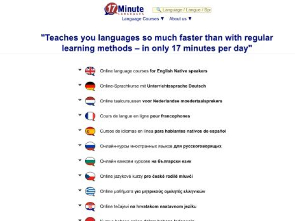 17-minute-languages.com