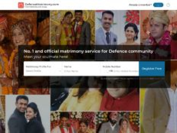 defencematrimony.com